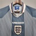 England 1996 European Cup Away Grey Soccer Jersey